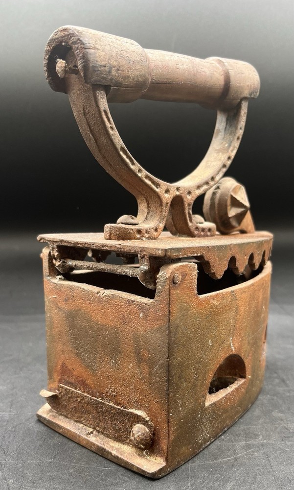 Antique Coal 19th Century Iron