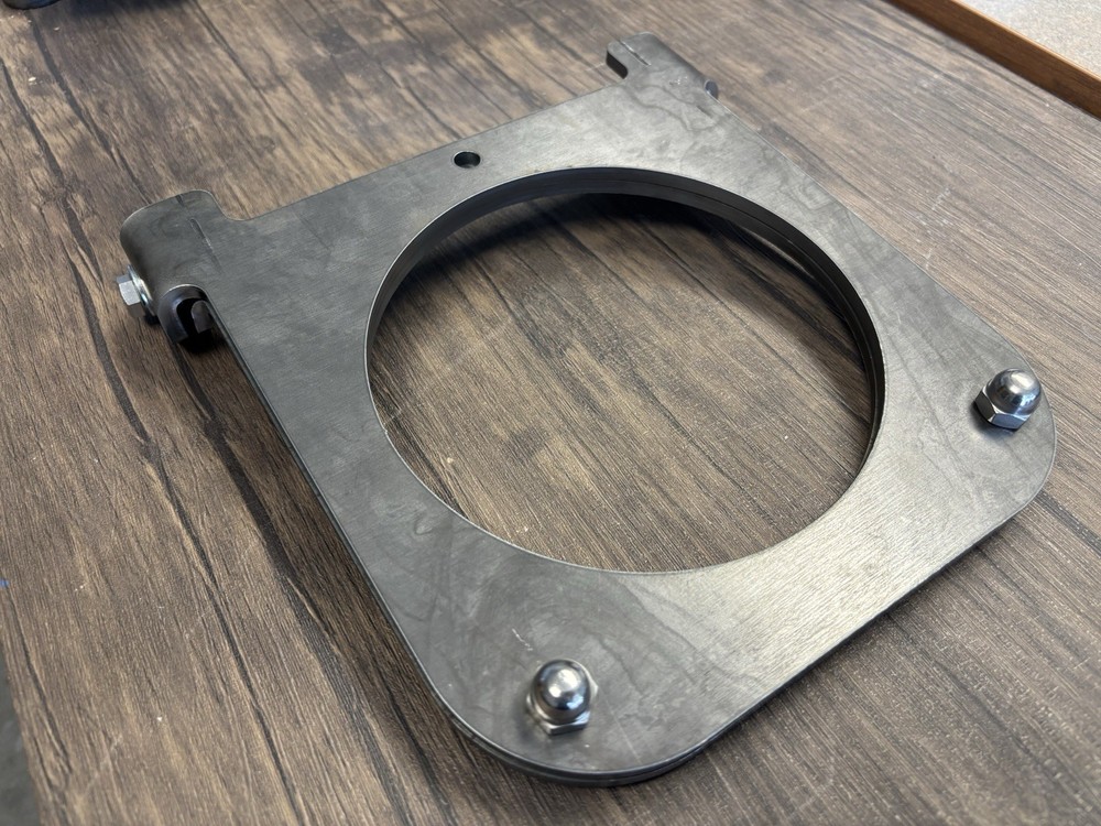 Smoke Stack Hinge 6-5/8” Weld On.