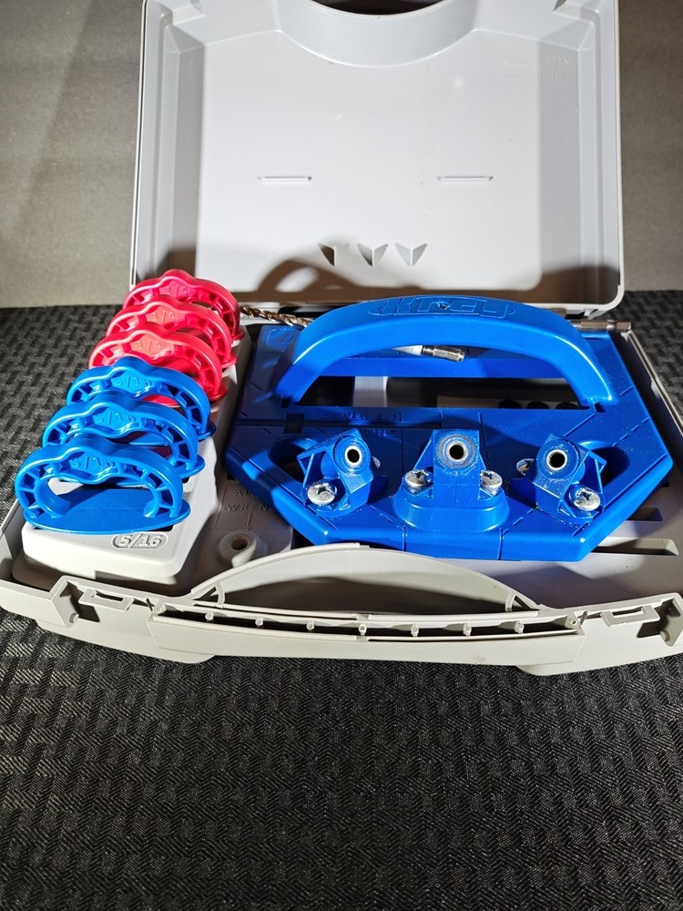 Tool - Kreg - Deck Jig Kit - Both 5/16 Blue & 1/4 Red Spacers
