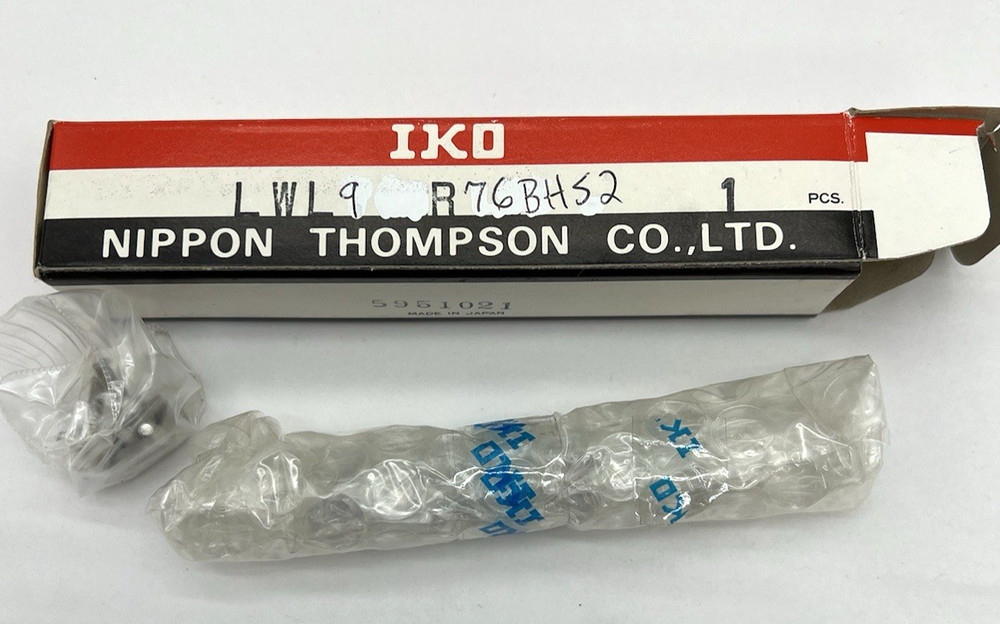 IKO Nippon Thompson Miniature Linear Motion Rail LWL9R76BHS2