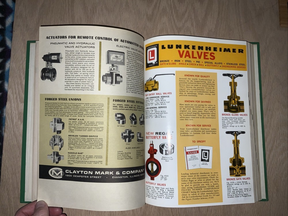 Plant Engineering Directory And Specifications Catalog 1966 Volume 1 Hardcover