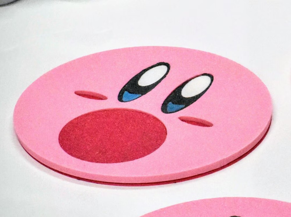 Kirby Coaster - Individual - 3D Printed