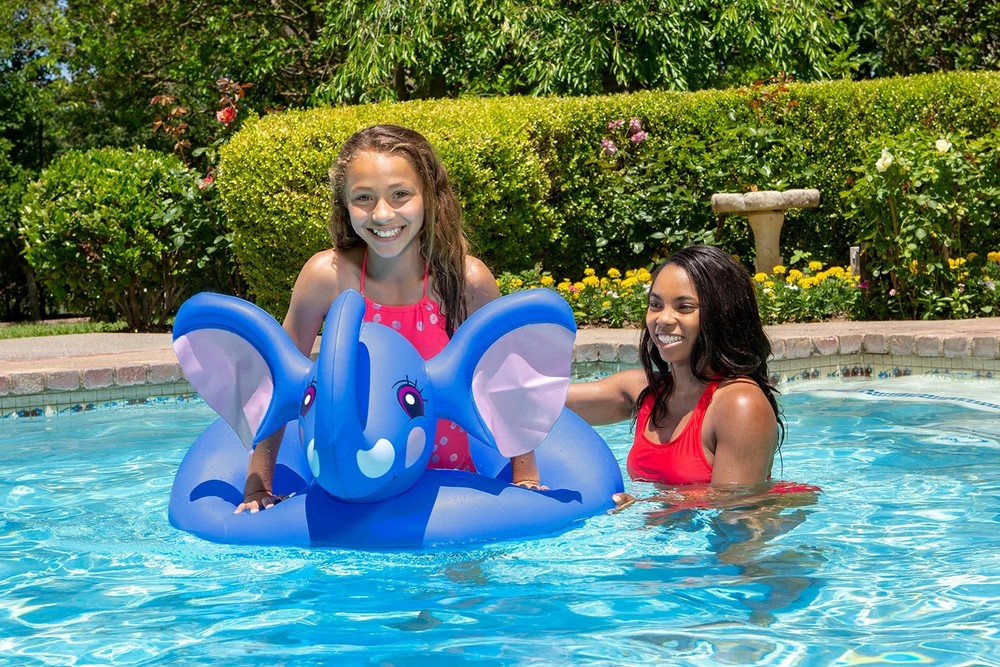 Poolmaster Elephant Tube - Inflatable Swimming Pool Float