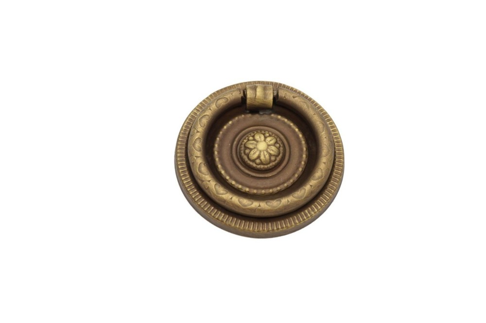 Single Post Drawer Pull Sheraton Pull Furniture Drawer Pull Cabinet Pull Brass