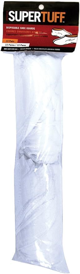 Trimaco 04501 Polypropylene Shoe Guards, 10 pairs