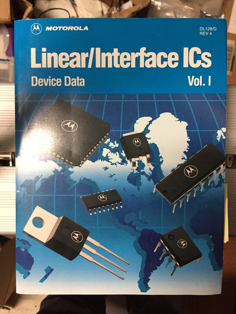 Data Book = Motorola Semiconductor 11 Volume Library Set 1988 ~ 1993 = Lot