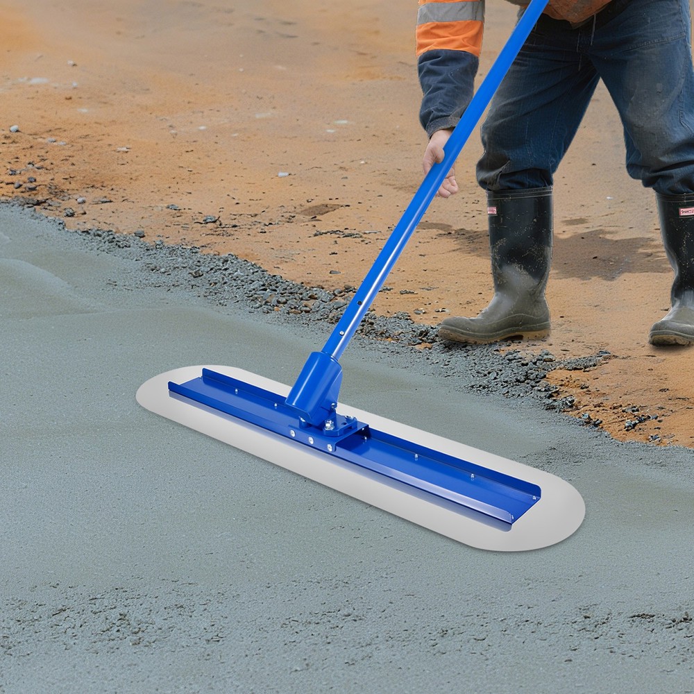 Bull Float Concrete Float 48 x 12 Concrete Tool Trowel 3 Handle 1.8M Finish Tool