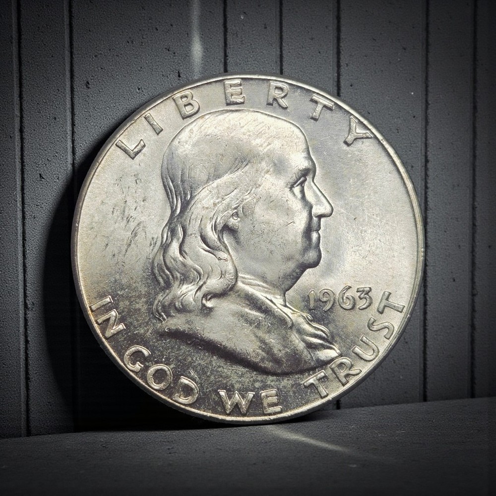 1963-P Franklin Half Dollar 90% Silver