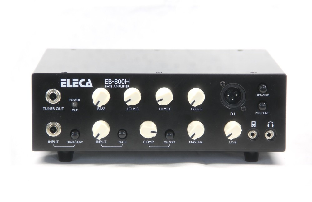ELECA Bass Amp Head, Class-D 800W, EB-800H