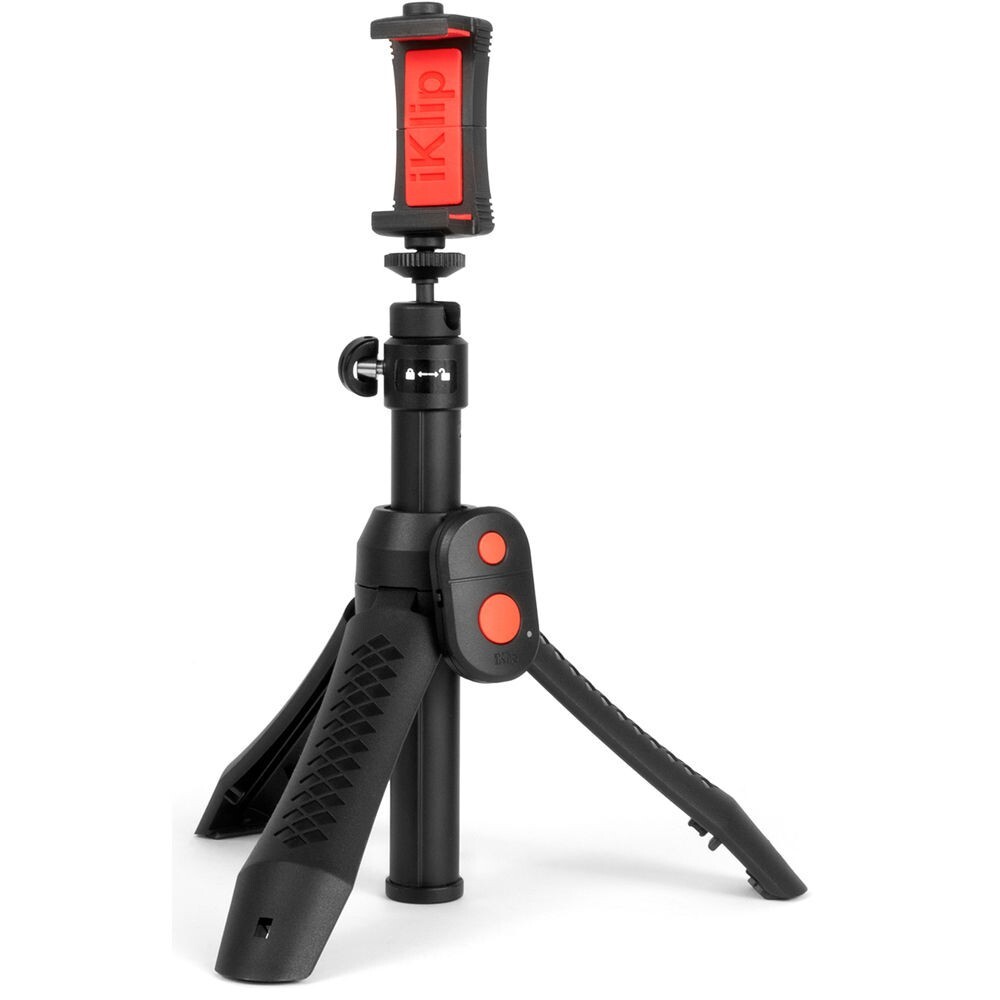 IK Multimedia iRig Video Creator Bundle Streaming Podcast Mic Light Ring Tripod