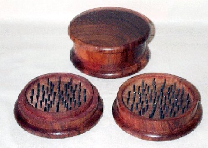 2 1/2 " Wooden  Herb Grinder Classic