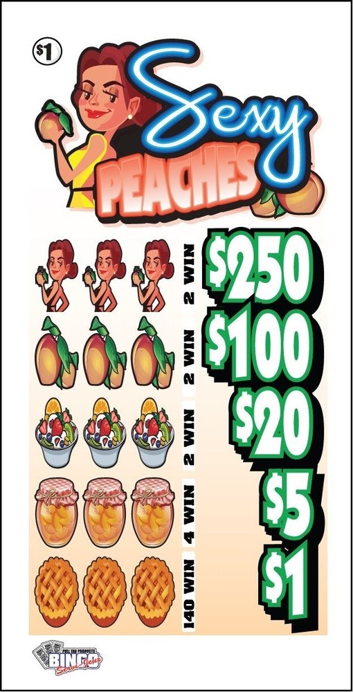 NEW pull tickets SEXY PEACHES - Instant Tabs