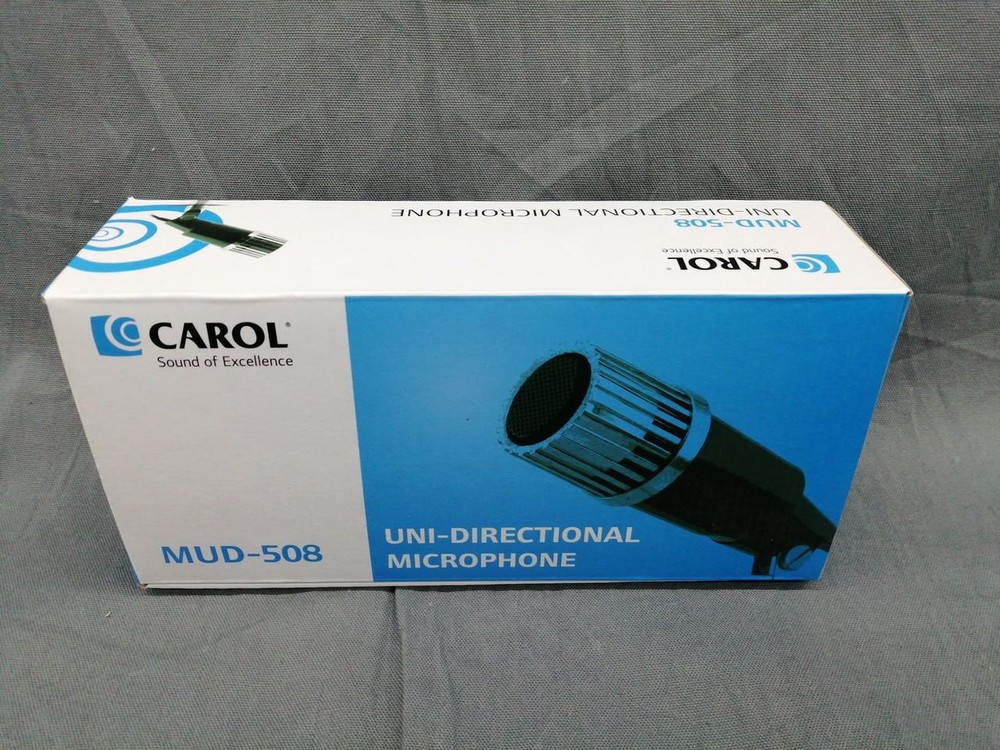 CAROL Dynamic Microphone MUD-508 Used