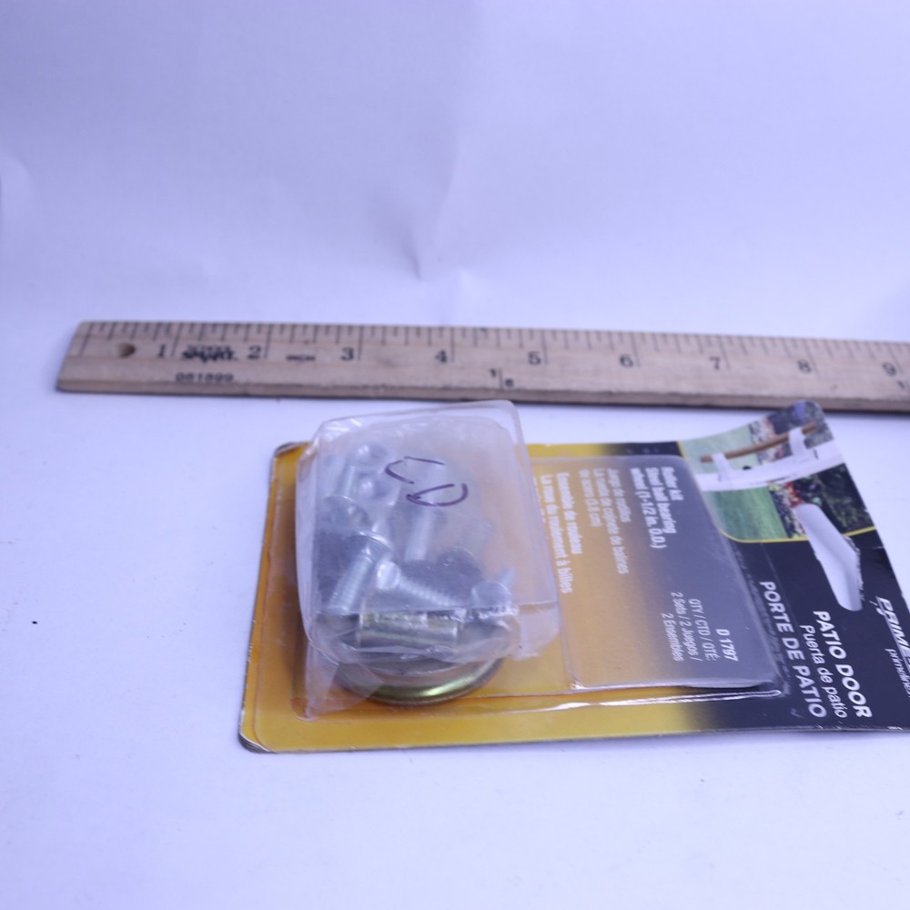 Prime-Line 1-1/2 in. Patio Roller Kit (2-pack)