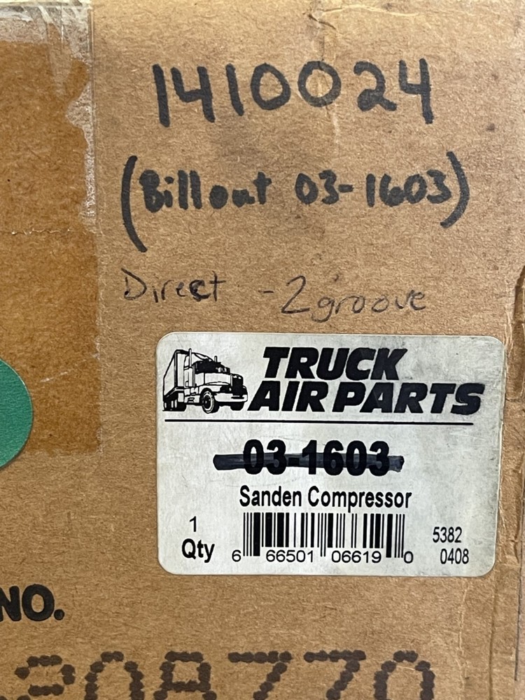 Kysor/Bergstrom 1410024 A/C Compressor