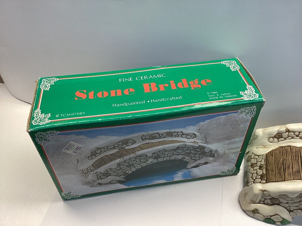 Fine Ceramic Stone Bridge Size 9" x 5"