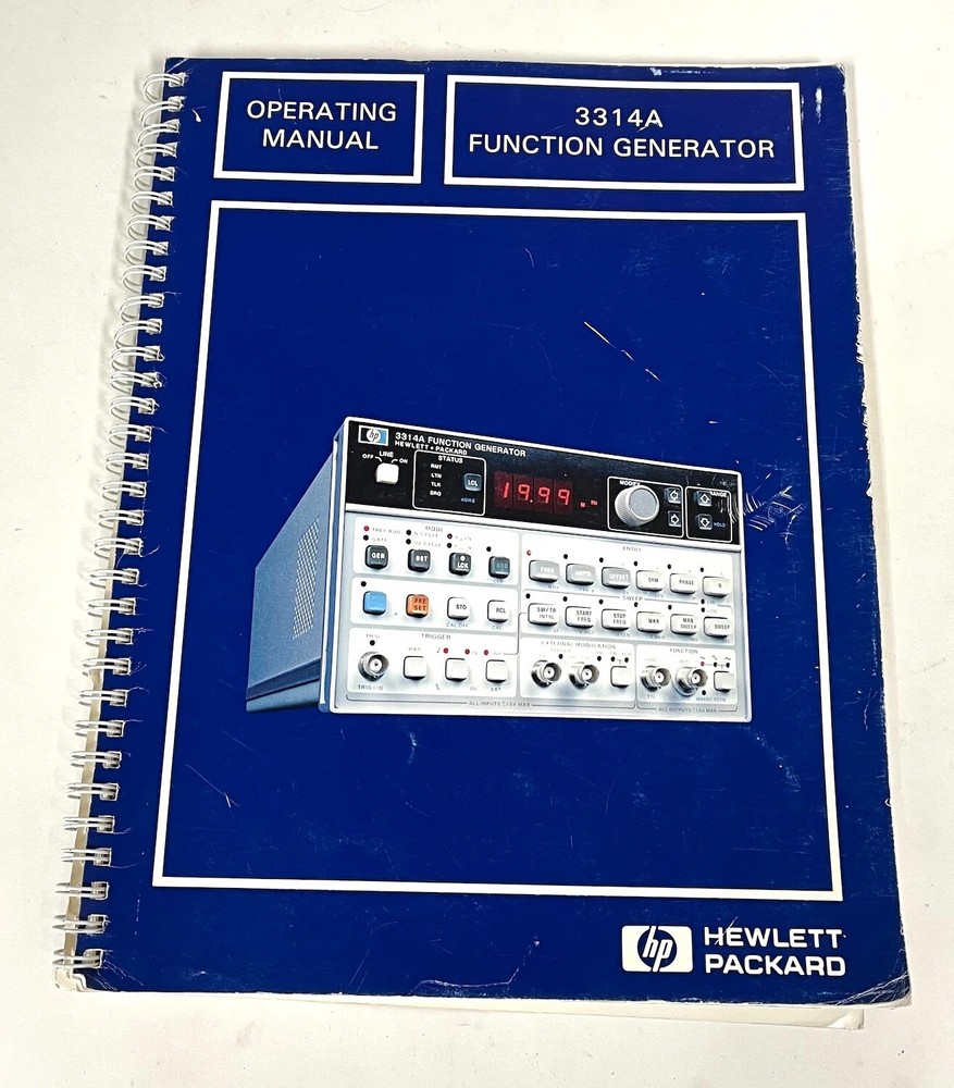 Hewlett Packard HP 3314A Programmable Function Generator *Used* Agilent