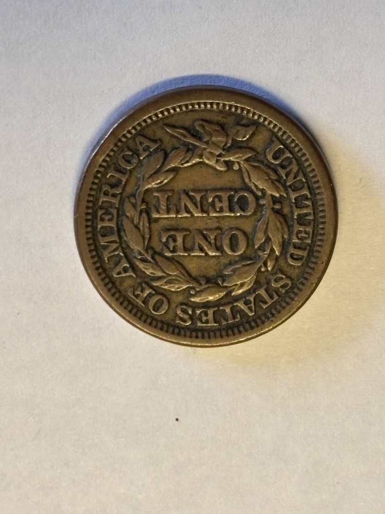 1848 Braided Hair Large Cent (c)