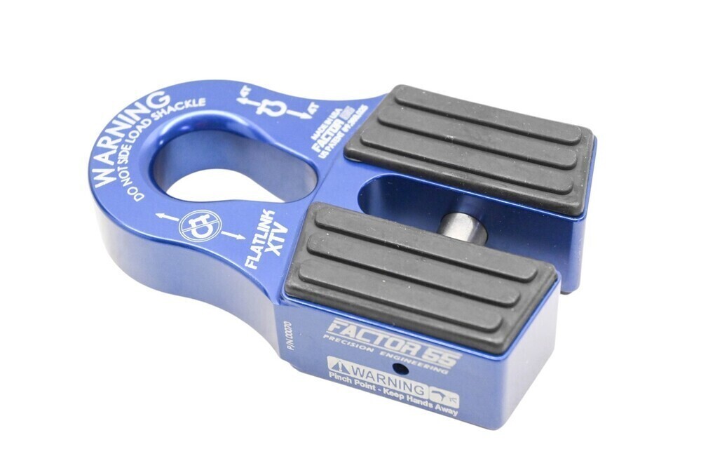 Factor 55 Flat Link XTV Blue Rope Guard