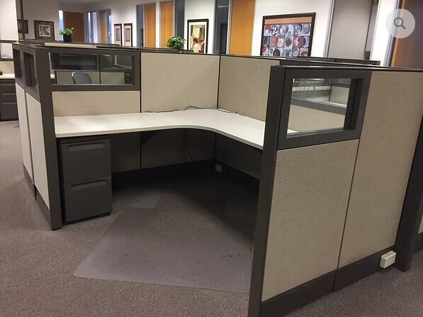 Herman Miller Q 6x7 Used Cubicles
