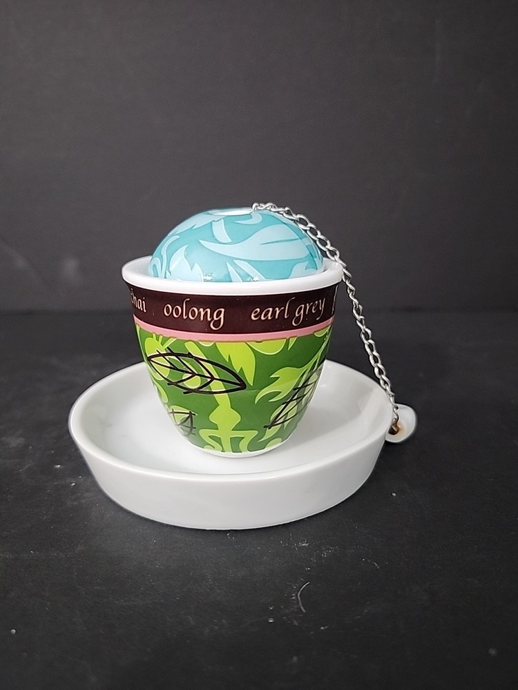 Ceramic 4 Pc Tea Strainer