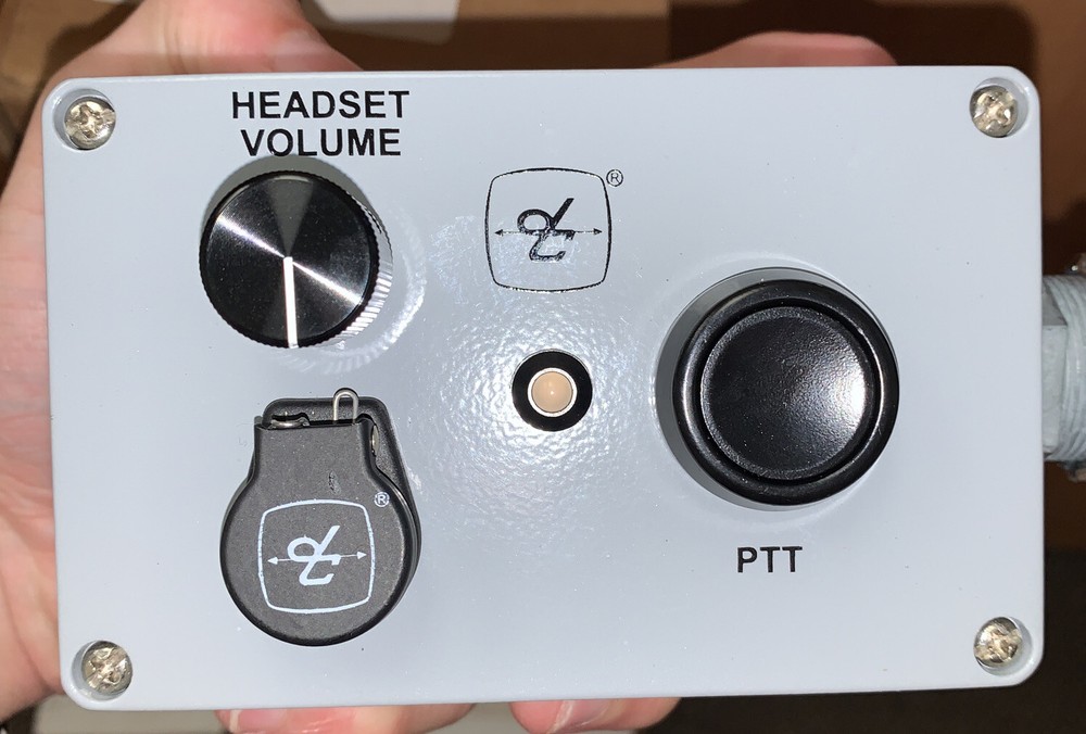 David Clark Headset Station with Push-To-Talk