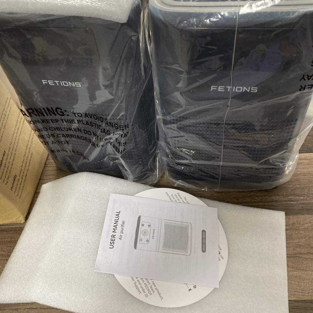 FETIONS 2pack Air Purifiers ZQA-3000A /6