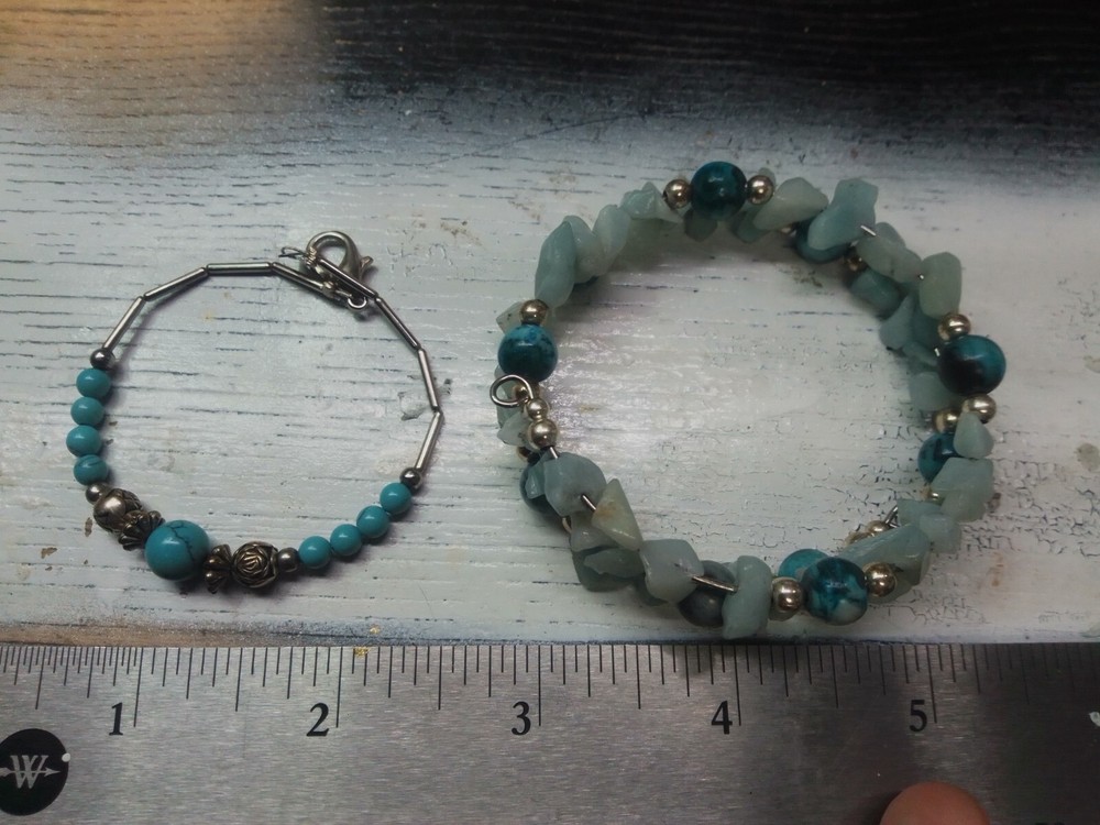 TWO   BEADED BRACELETS  7