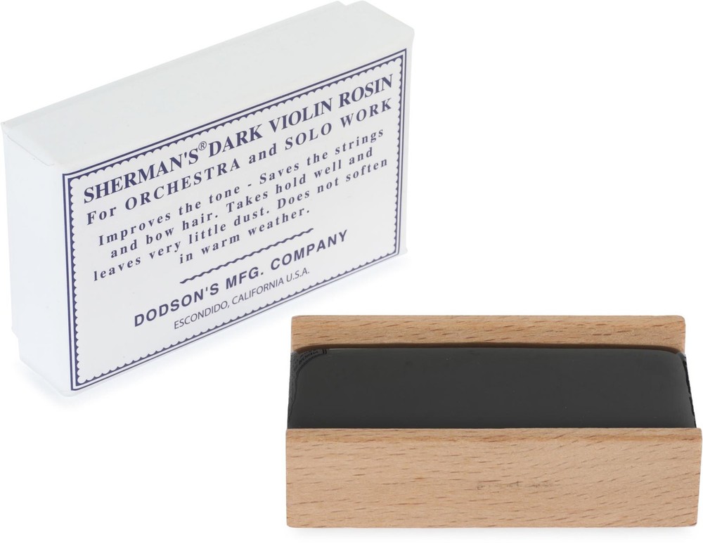 Sherman's Violin Rosin - Dark (5-pack) Bundle
