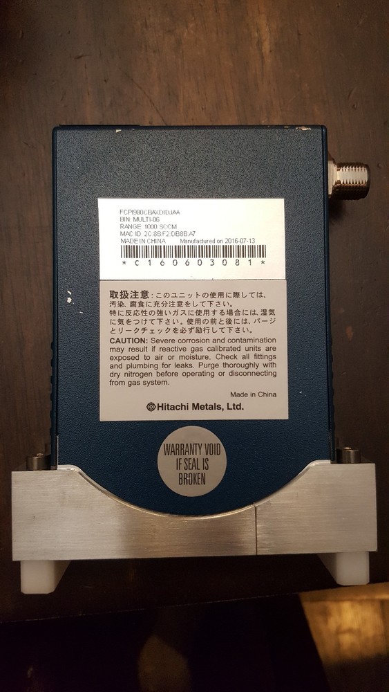 Aera PI-98 Mass Flow Controller 0190-34214 Digital MFC. bx106