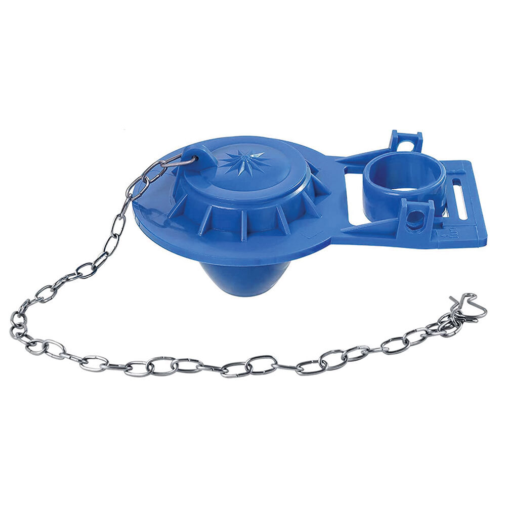 Thrifco 4400278 Universal 3 Mounting Function Vinyl Flapper with Chain