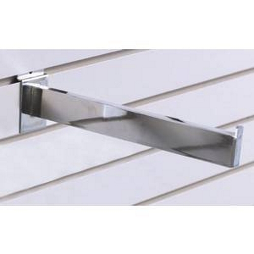New 12" Chrome Slatwall Faceout 1 pc