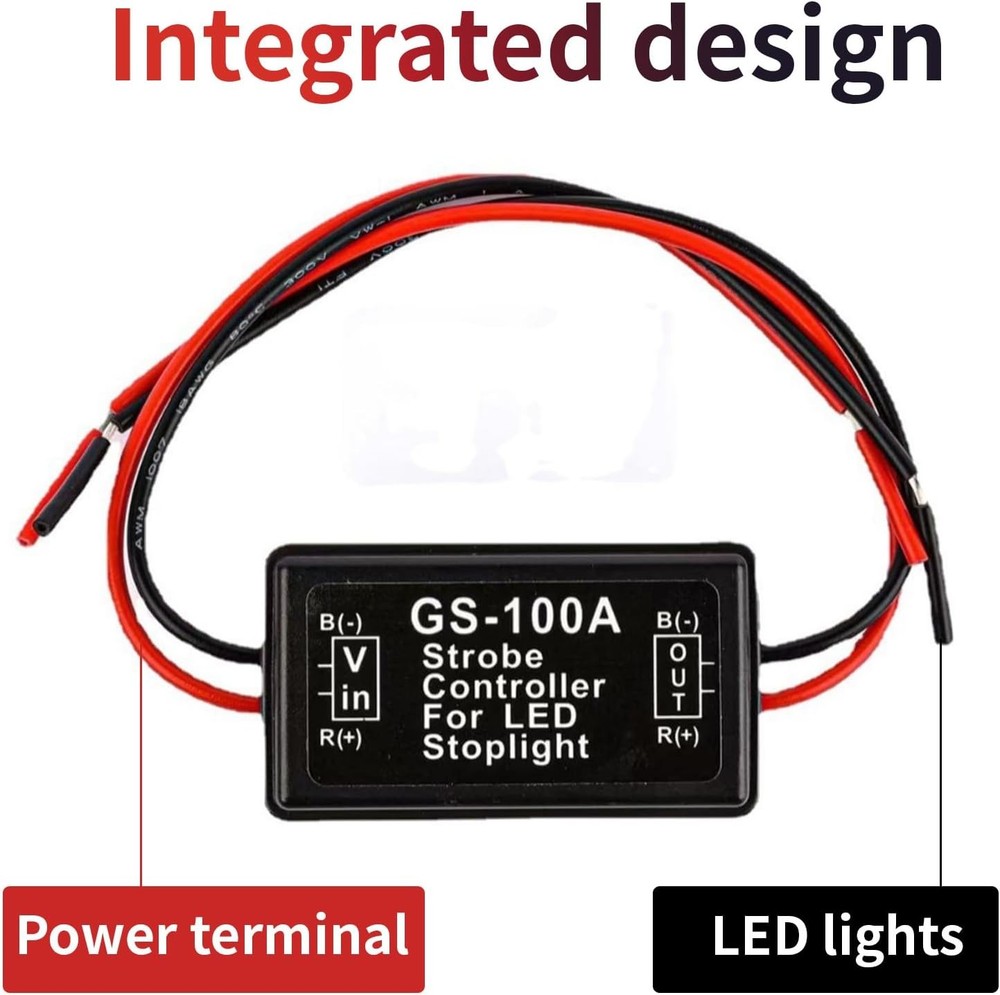 1 Pack 2 Pcs 1.96in*1.18in Flasher Module, Flash Strobe Controller, Suitable For