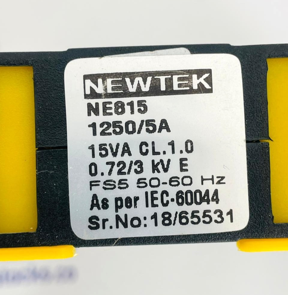 NEWTEK NE815 Current Transformer 1250/5A