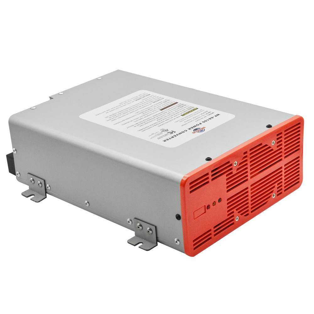 RV Trailer Camper Electrical Converter Deck Mount 100A WF-68100A