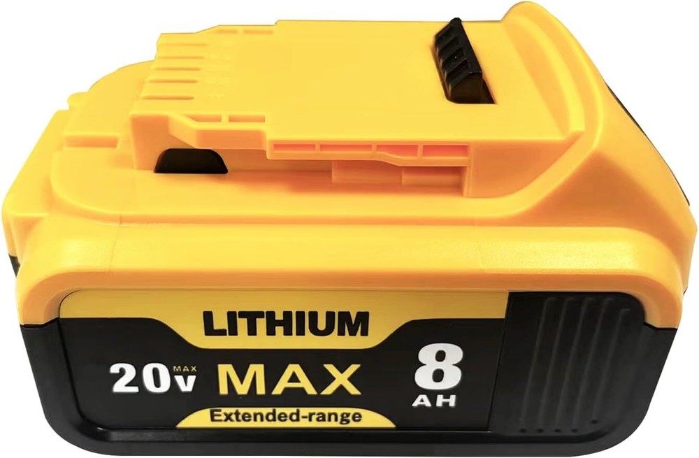 8.0Ah For Dewalt 20V Max Lithium-Ion Tool Battery DCB200 DCB204 DCB206 Replace