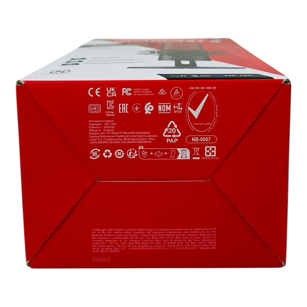 HyperX QuadCast 2 USB Microphone Black for PC Mac PS5 PS4