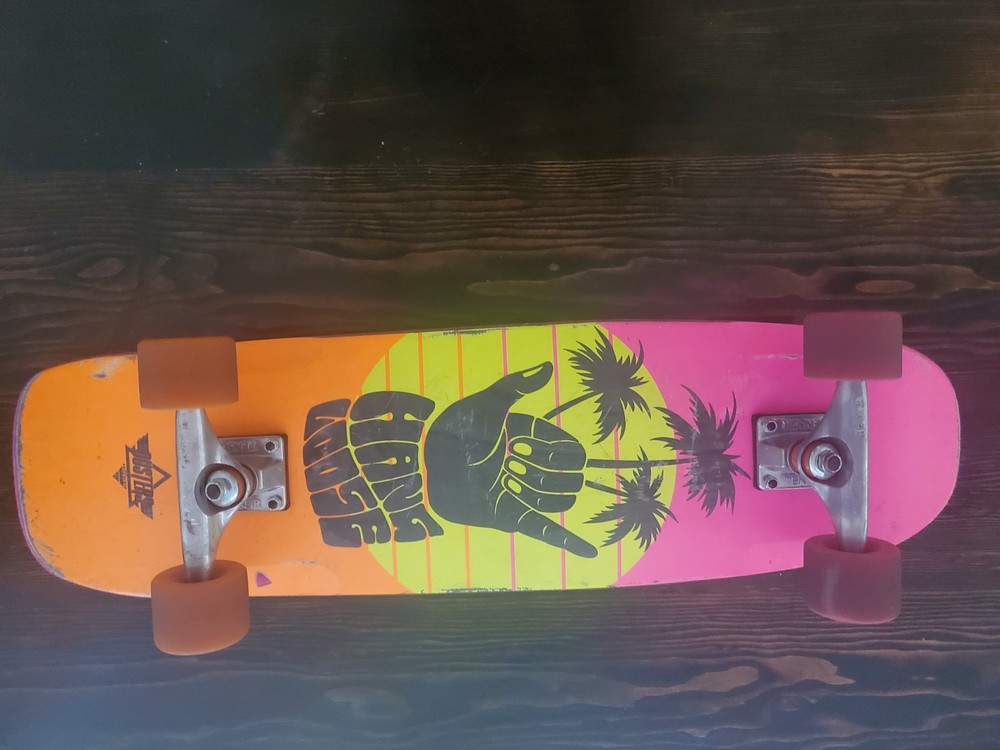 Skateboard, 29" Dusters "Hang Loose", Lightly Used