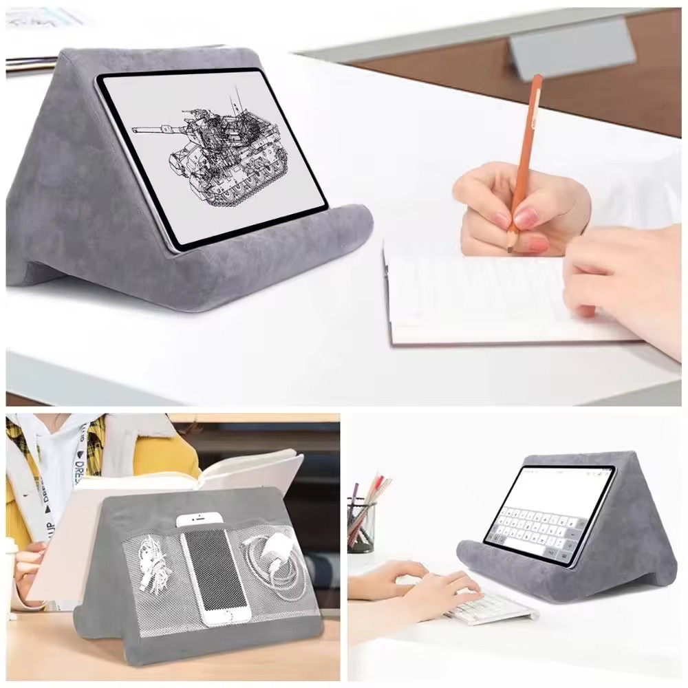 Tablet Pillow Stand Multi Angle Holder Phone iPad Samsung Support