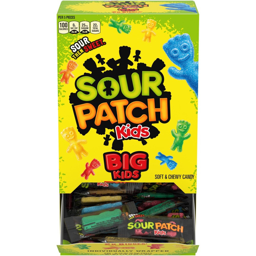 Big Kids Individually Wrapped Soft & Chewy Candy, Bulk Candy, 240 Count Box
