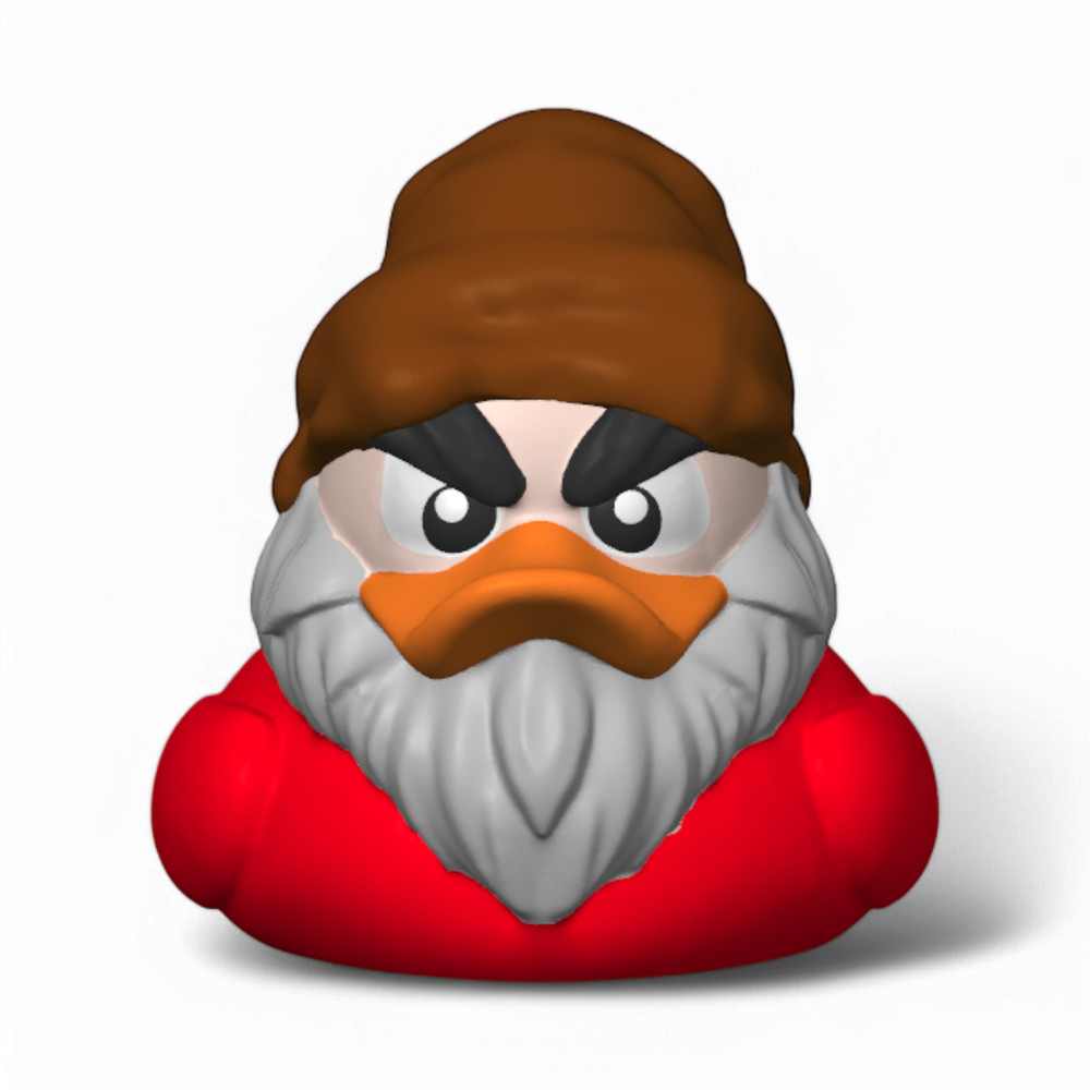 Grumpy the Dwarf Duck