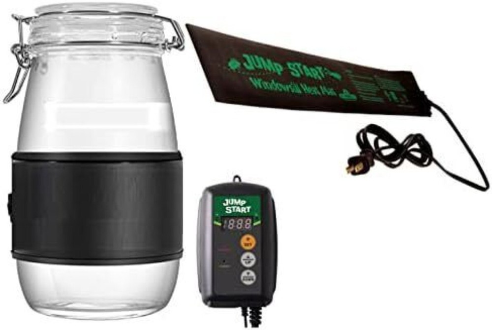 JumpStart Digital Controller Germination Heat Mat Thermostat LED Indicator Light