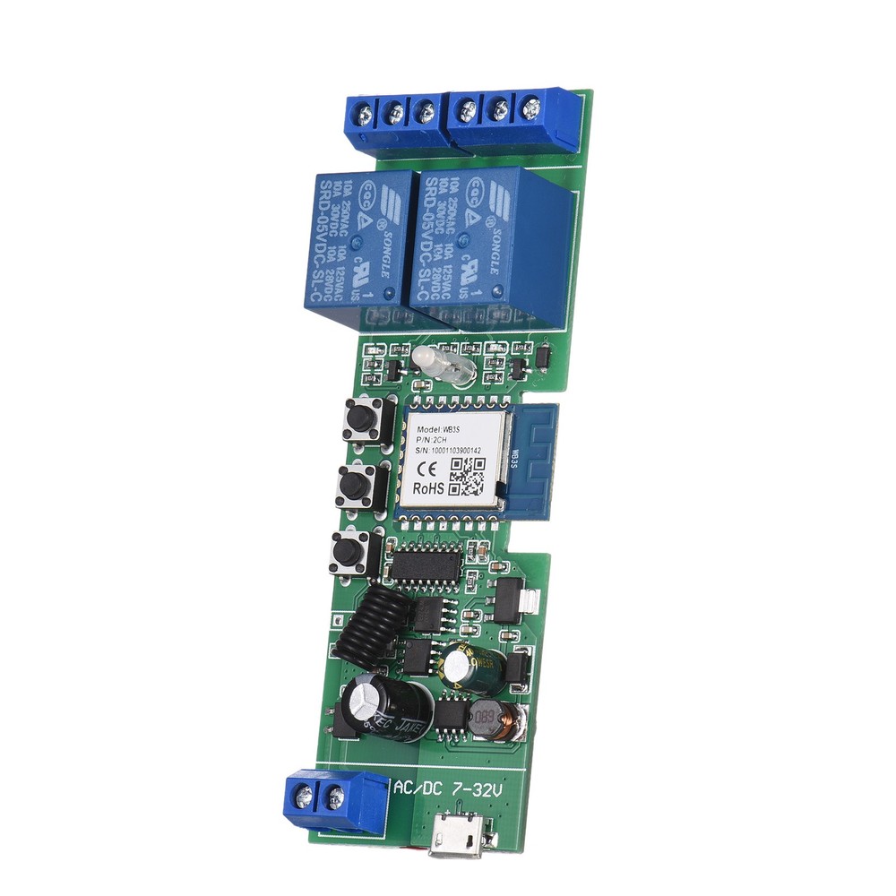 1 Pack Smart Wifi Switch Module Remote Control For Home ZTDC
