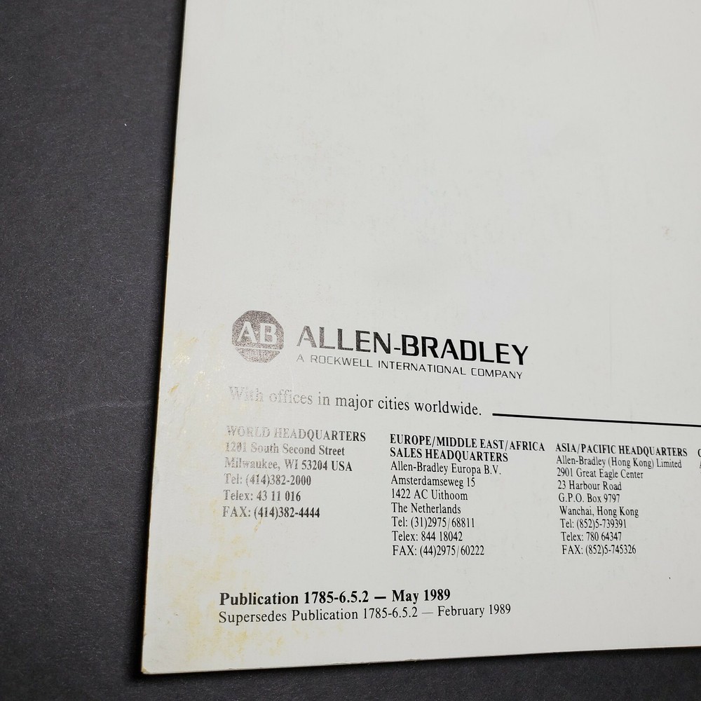 Allen-Bradley 1785-K Data Highway Plus Communications Interface Mod Users Manual