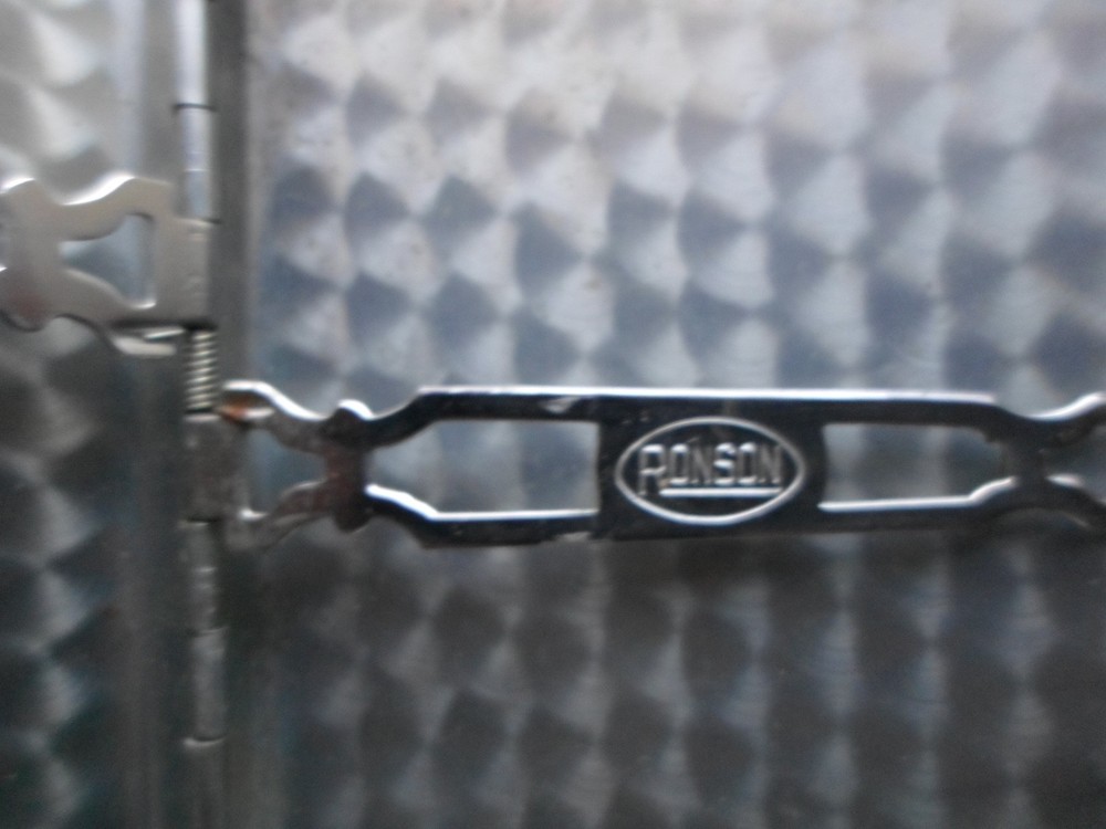 vintage RONSON cigarette Master Case & Lighter combo