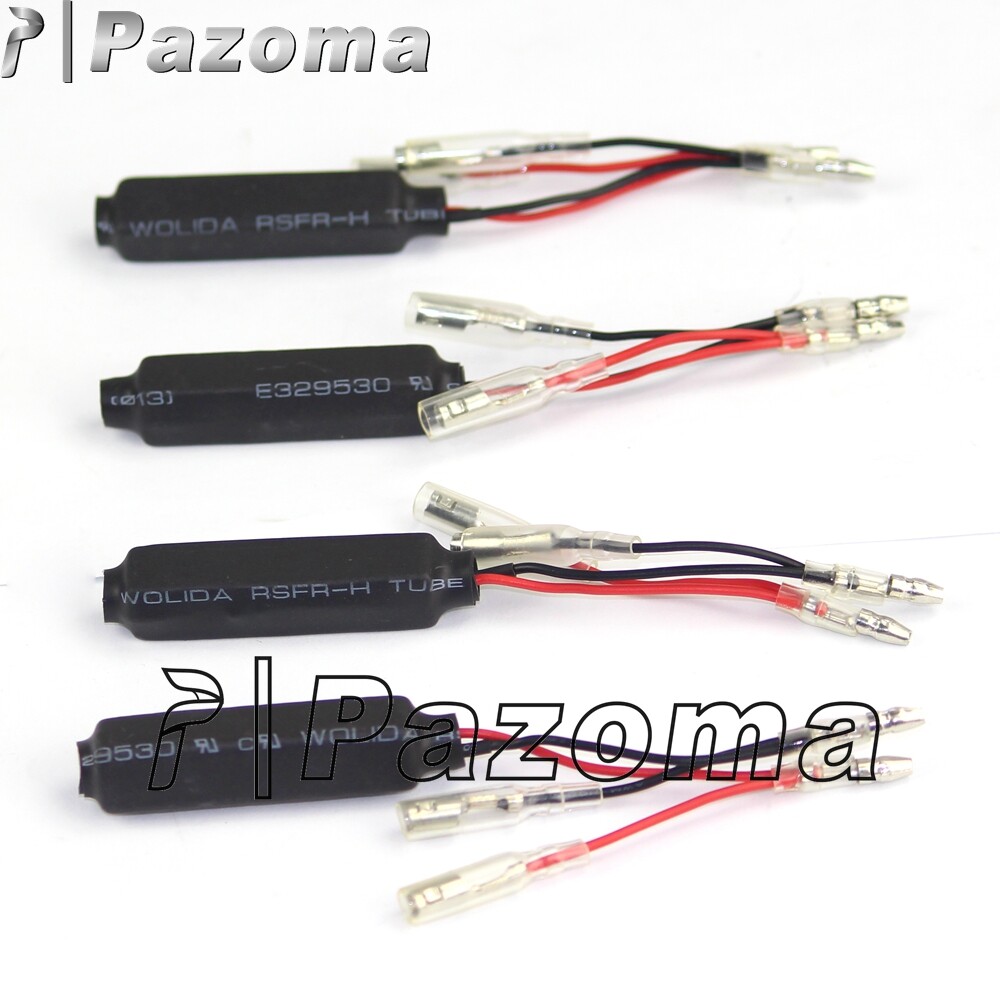 Motorcycle Load Resistor Blinker Turn Signal Will Slow Down Flash Rate Universal