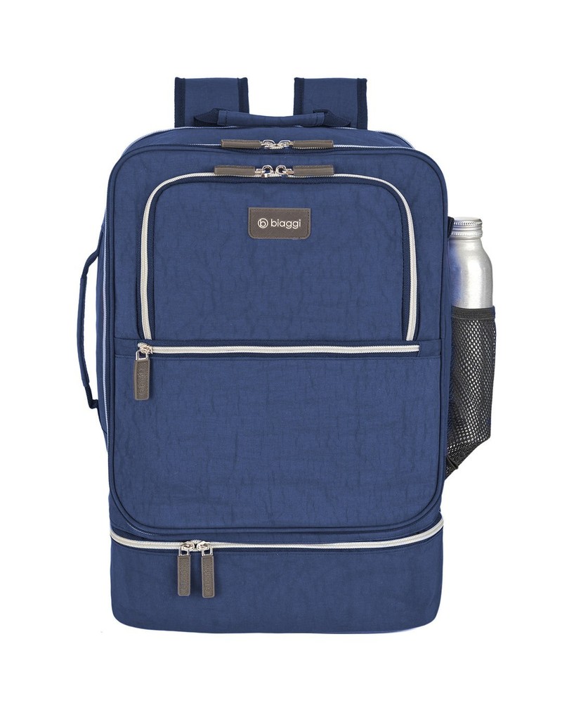 Biaggi Carry Cube Backpack Navy Blue