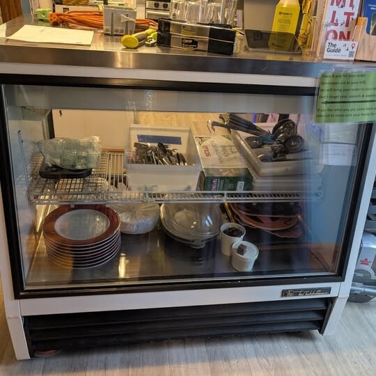 Deli case 48" show case refrigerator cooler