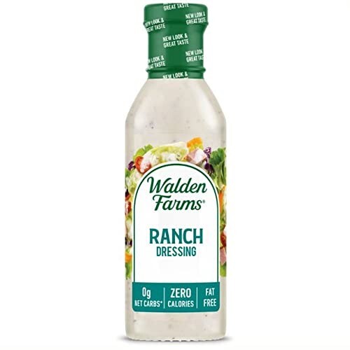Ranch Zero Calorie Dressing 4 Bottles NT.WT 12 Fl.Oz. (355mL) each.
