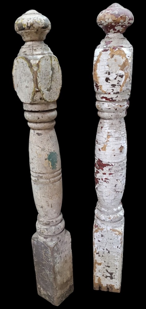 Pair Of Newel Posts *GAM0200